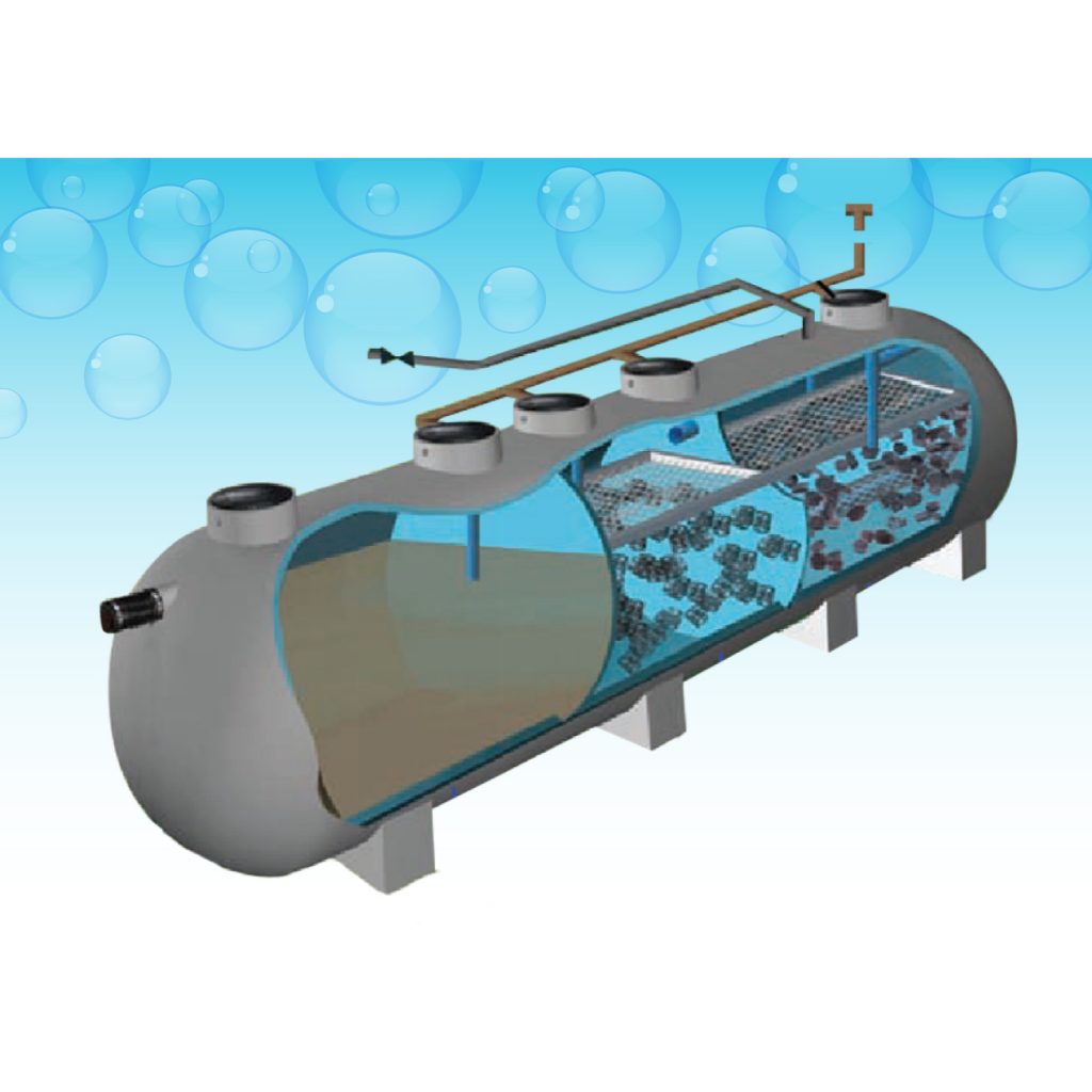 AQUA COMPACT AERATION (AC)Aerated prefabricated wastewater treatment