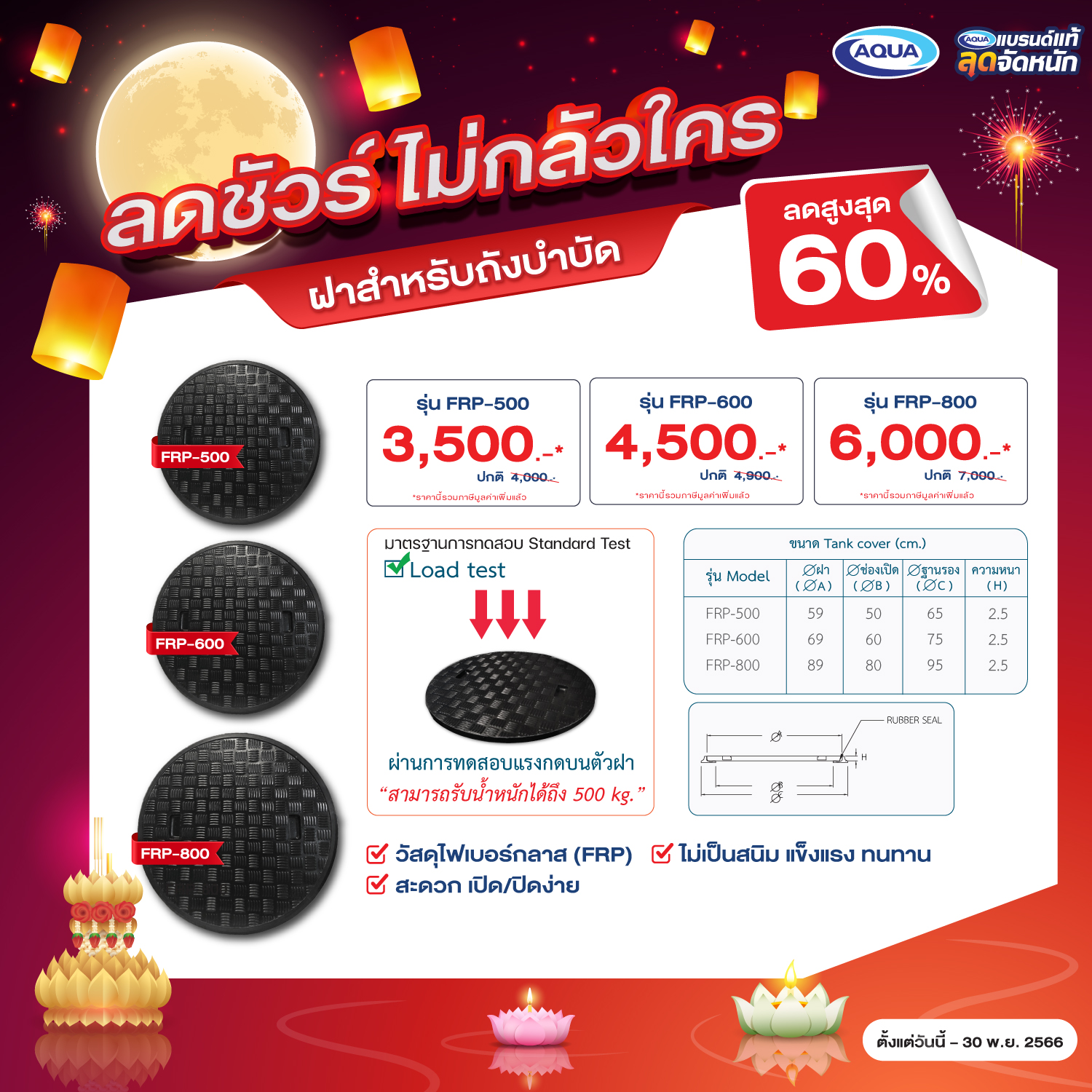 โปรโมชั่น ถังเก็บน้ำ
